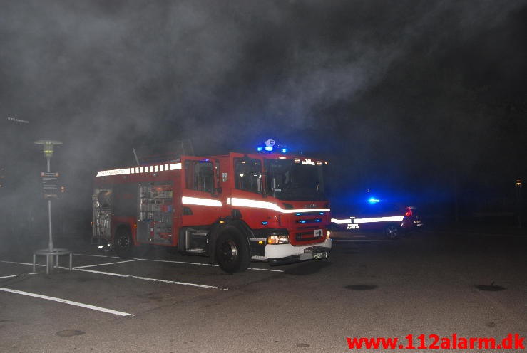 Brand i Butik. Søndergade i Vejle. 27/05-2013. Kl. 00:43.