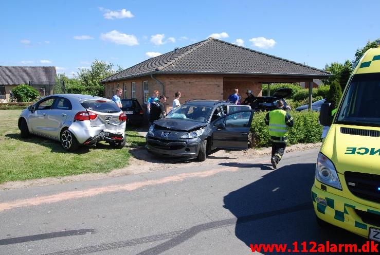 Meldingen lød på FUH-Fastklemte. Mørkholtvej 2 i Gårslev. 05/06-2013. Kl. 15:12.