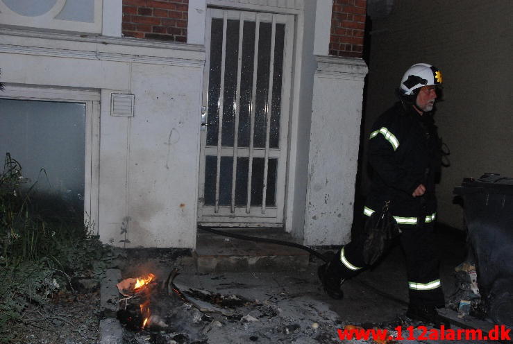 Brand i Villa. Fredericiavej 2 i Vejle. 15/06-2013. Kl. 00:01.