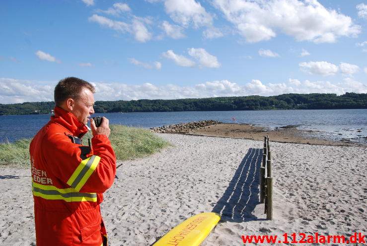 Omkom under svømning. Vild med Vand i Vejle Fjord. 18/08-2013. Kl. 16:15.