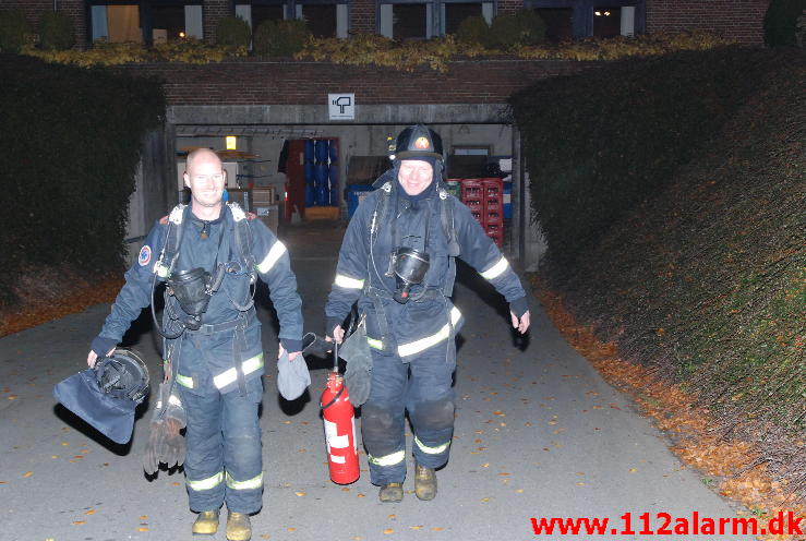 Brand på Munkebjerg Hotel. Munkebjergvej ved Vejle. 08/10-2013. Kl. 21:01.