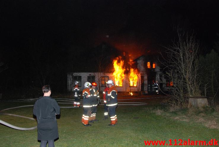 Brand i Villa.
