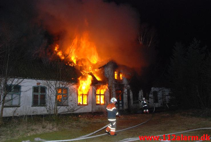 Brand i Villa.