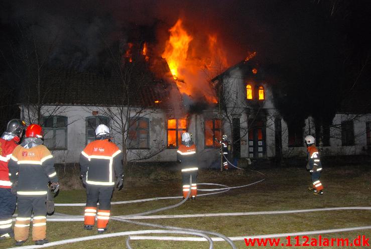 Brand i Villa.