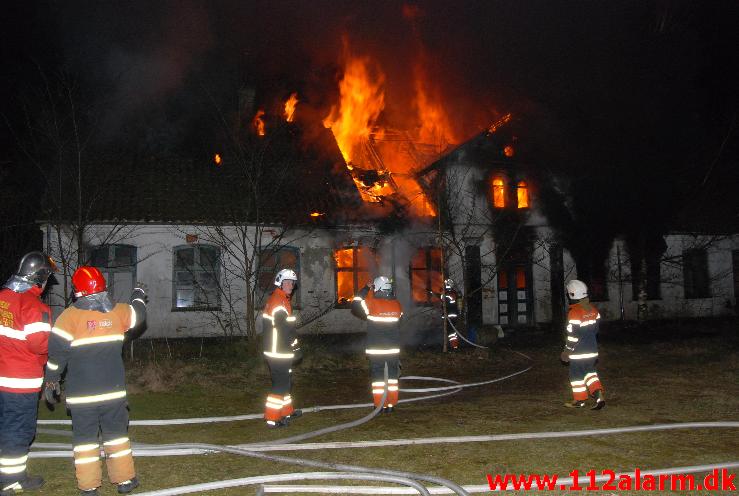 Brand i Villa.