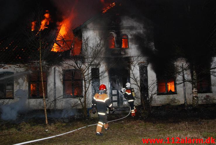 Brand i Villa.