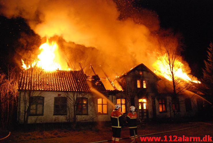 Brand i Villa.