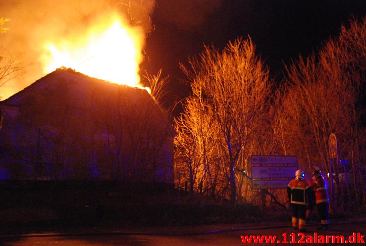 Brand i Villa.