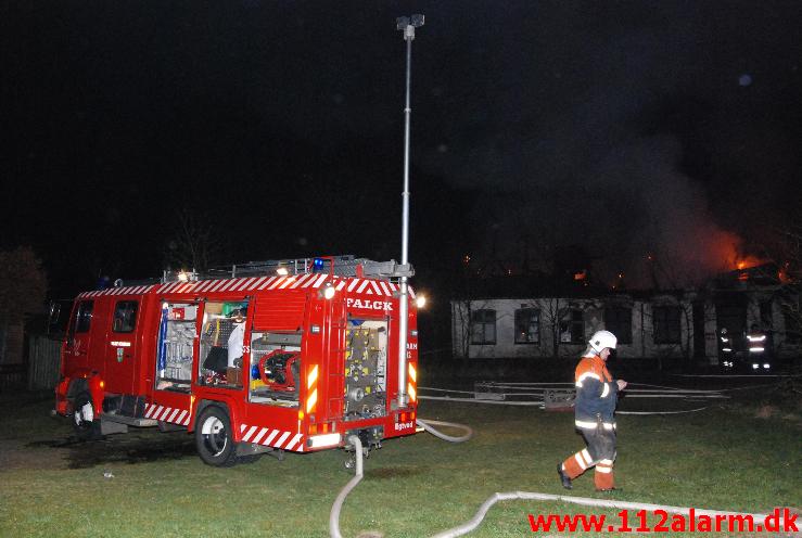 Brand i Villa.