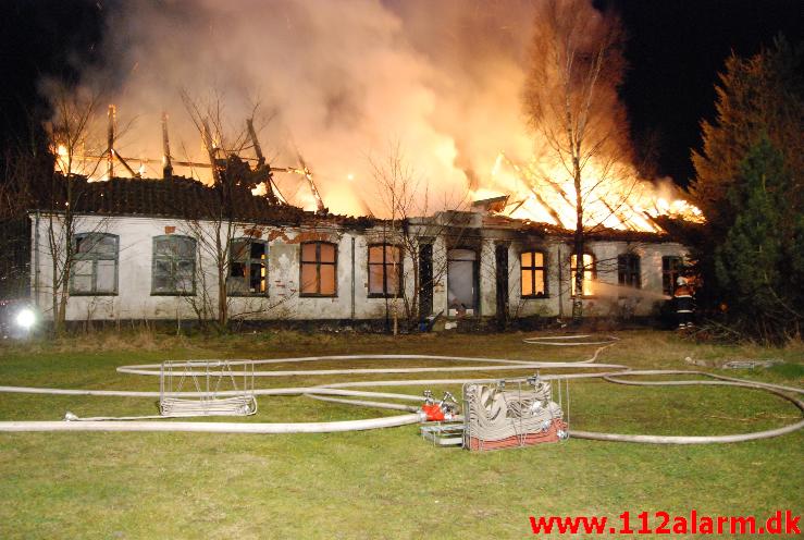 Brand i Villa.