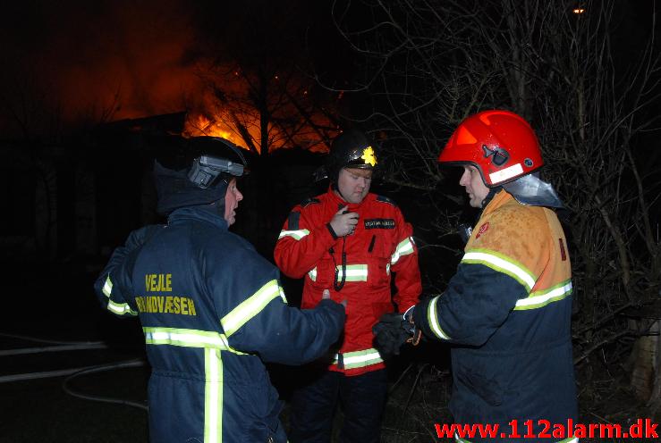 Brand i Villa.