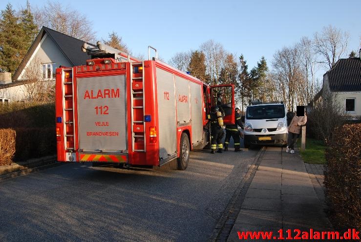 Brand i villa