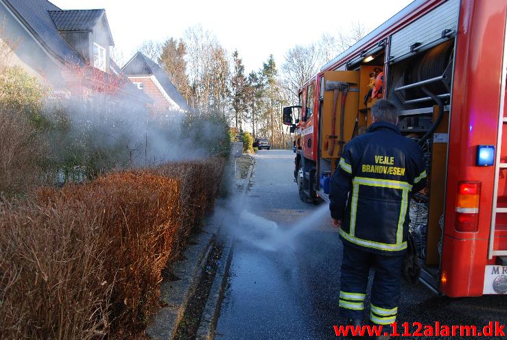 Brand i villa