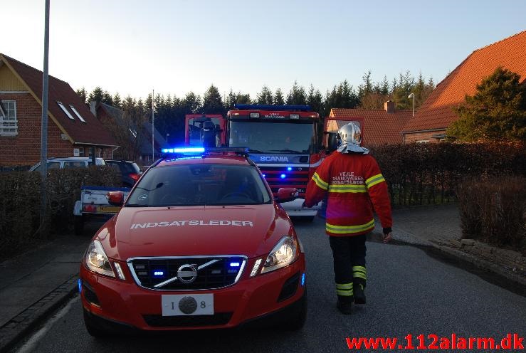 Brand i villa