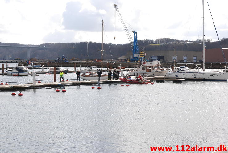 Død mand fundet i Vejle Havn.