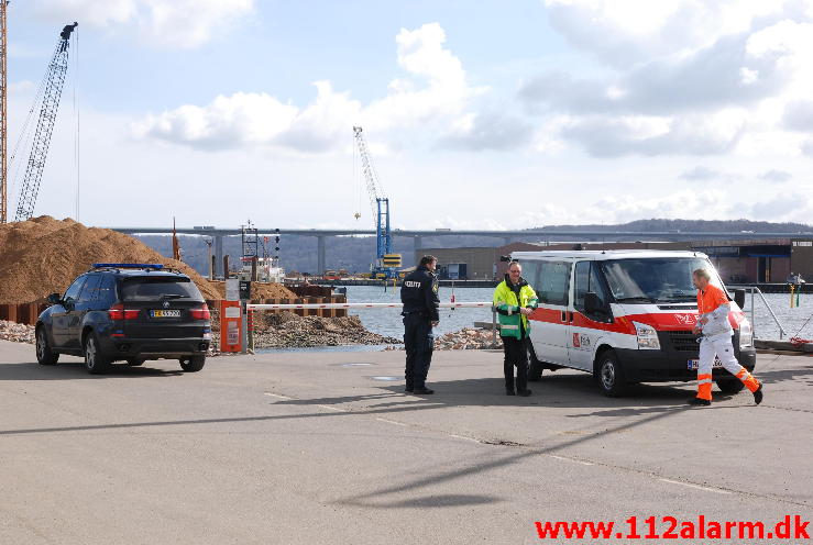 Død mand fundet i Vejle Havn.