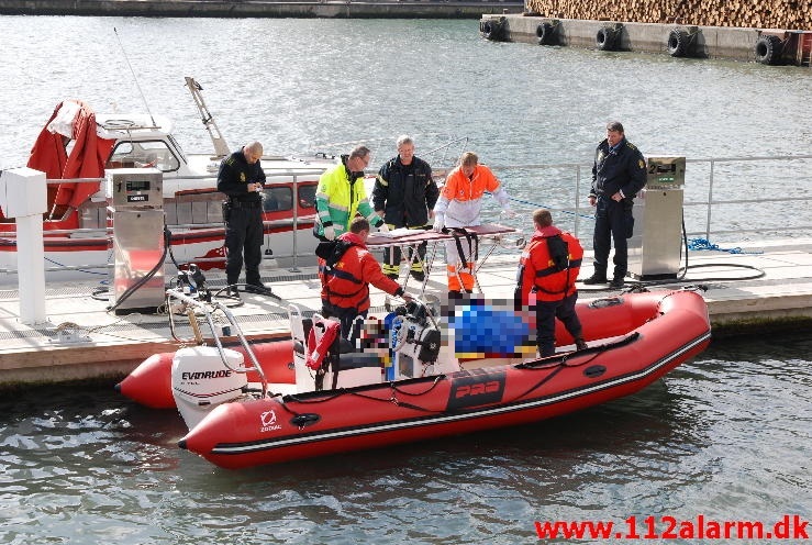 Død mand fundet i Vejle Havn.