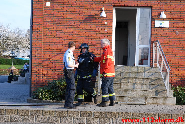 Brand i Industribygning.