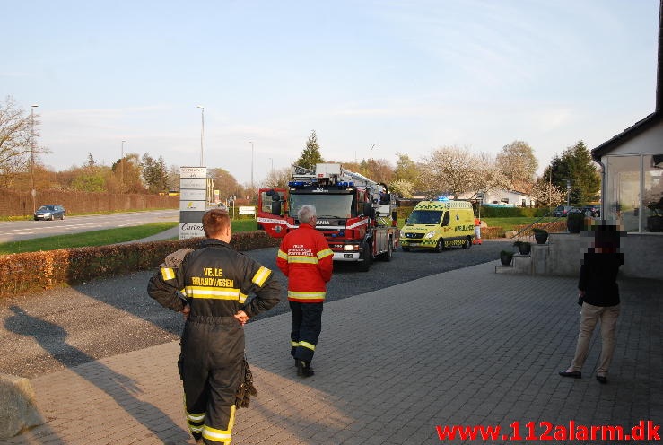 Brand i Industribygning.