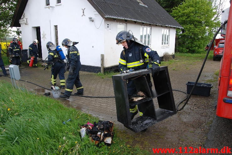 Brand i Villa.