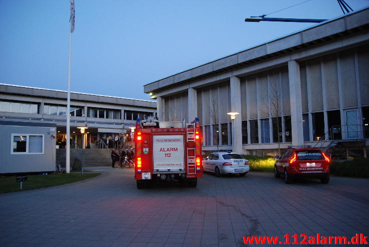 Brand Rødkilde Gymnasium.