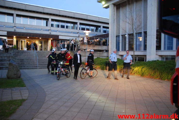 Brand Rødkilde Gymnasium.