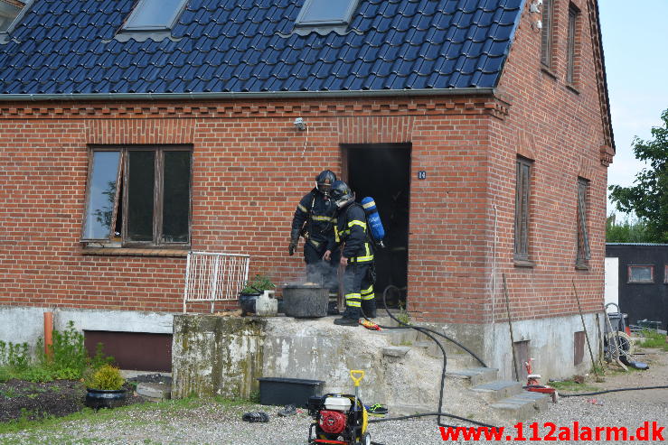 Brand i Villa.