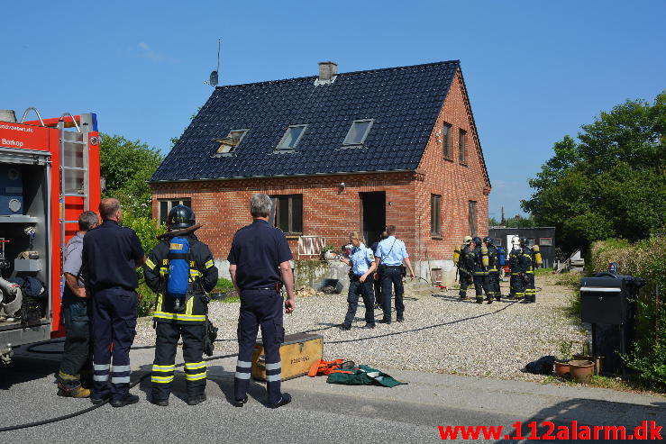 Brand i Villa.