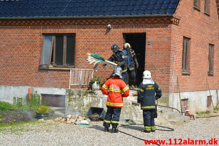 Brand i Villa.