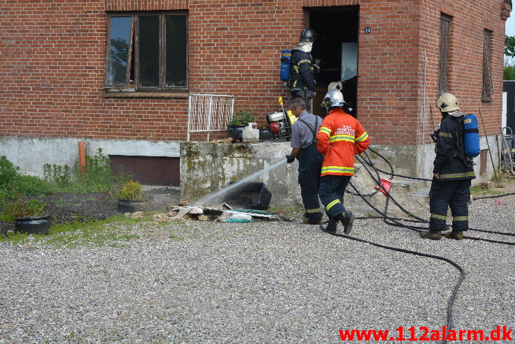 Brand i Villa.