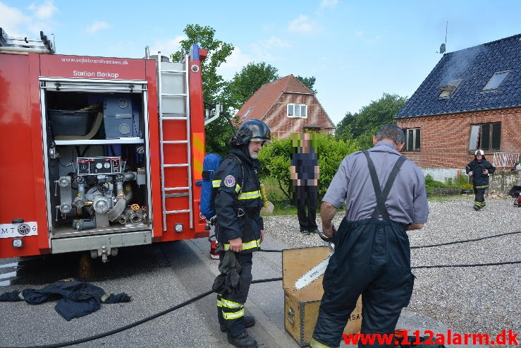 Brand i Villa.