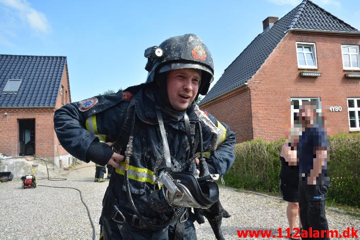 Brand i Villa.