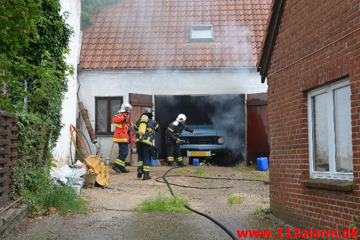 Brand i Villa.