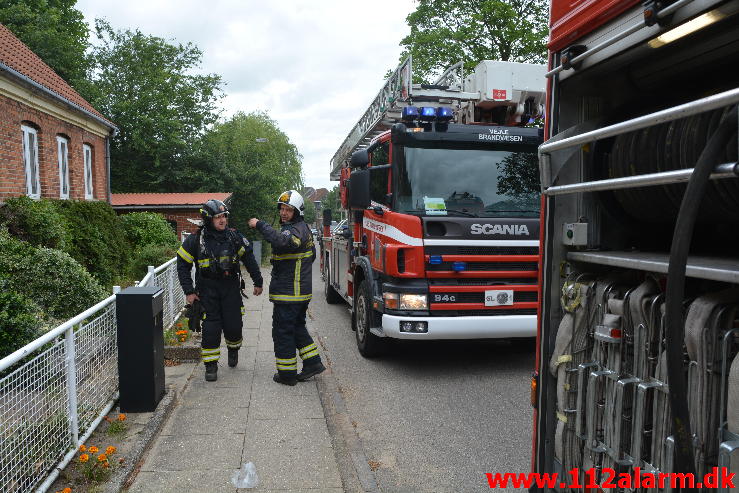 Brand i Villa.