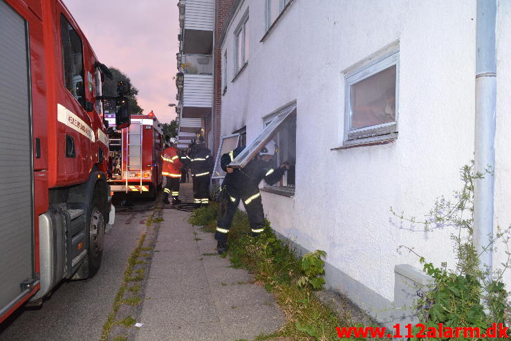 Brand i villa 