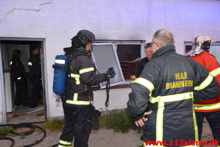 Brand i villa 