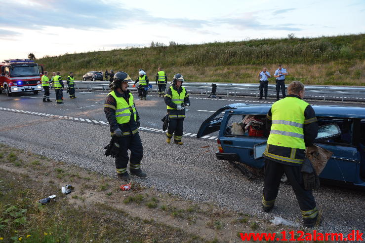 Alvorlig Trafikuheld.