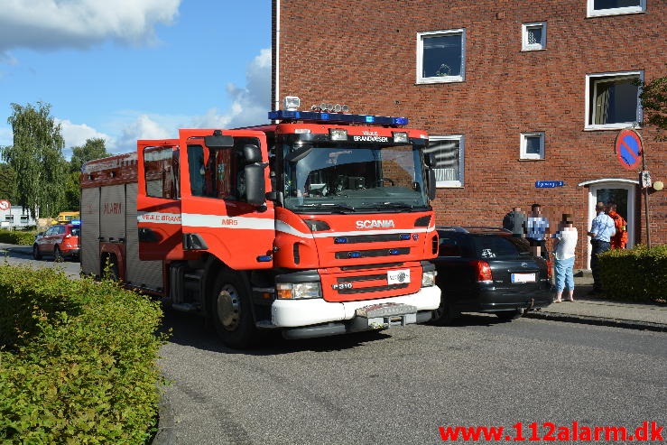 Brand i etageejendom.