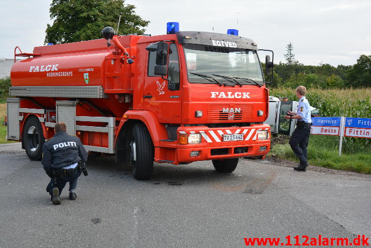 Alvorlig trafikulykke.