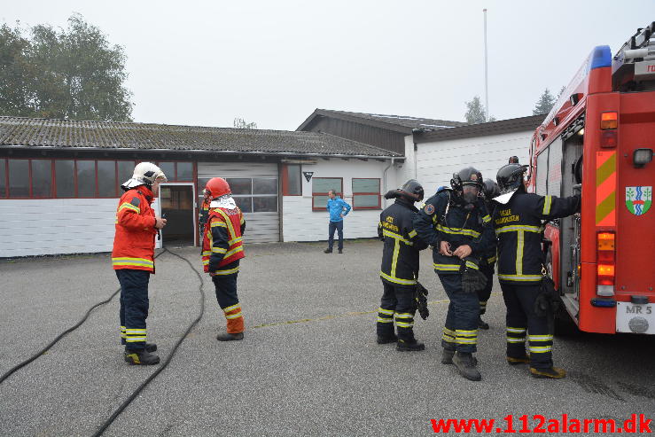 Større øvelse. Bommerhavevej i Skibet. 20/09-2014. Kl. 08:00.