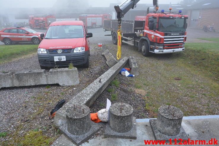 Større øvelse. Bommerhavevej i Skibet. 20/09-2014. Kl. 08:00.