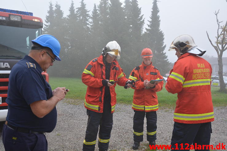 Større øvelse. Bommerhavevej i Skibet. 20/09-2014. Kl. 08:00.