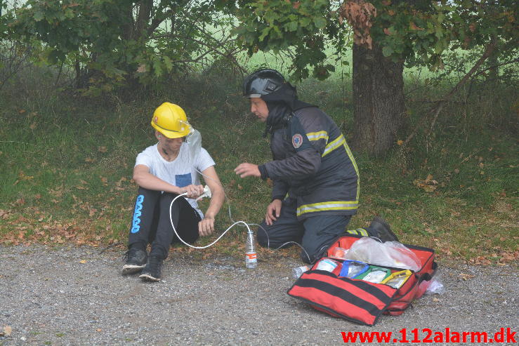 Større øvelse. Bommerhavevej i Skibet. 20/09-2014. Kl. 08:00.