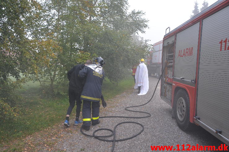 Større øvelse. Bommerhavevej i Skibet. 20/09-2014. Kl. 08:00.