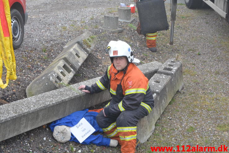 Større øvelse. Bommerhavevej i Skibet. 20/09-2014. Kl. 08:00.