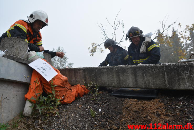 Større øvelse. Bommerhavevej i Skibet. 20/09-2014. Kl. 08:00.