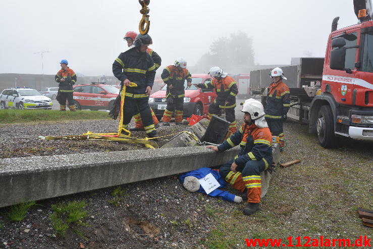 Større øvelse. Bommerhavevej i Skibet. 20/09-2014. Kl. 08:00.