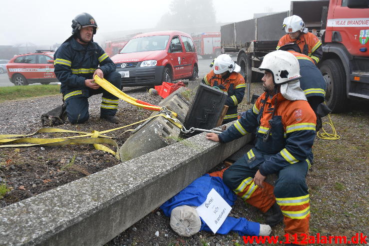 Større øvelse. Bommerhavevej i Skibet. 20/09-2014. Kl. 08:00.