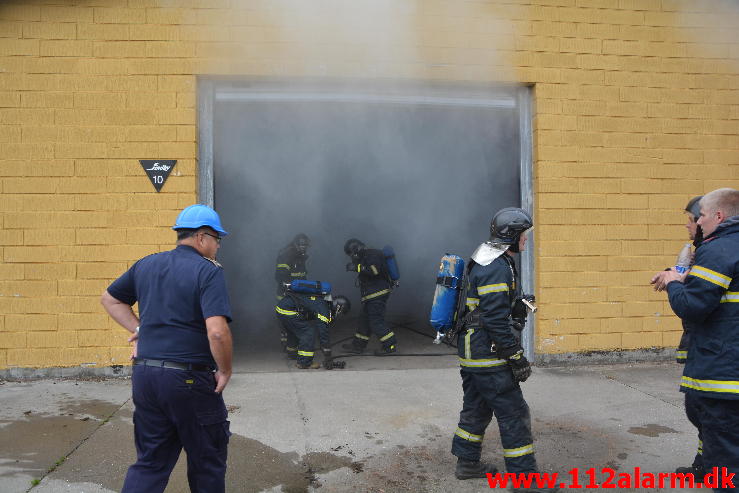 Større øvelse. Bommerhavevej i Skibet. 20/09-2014. Kl. 08:00.