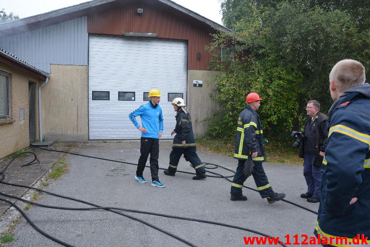 Større øvelse. Bommerhavevej i Skibet. 20/09-2014. Kl. 08:00.